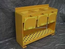 BA Mask Wash Station — custom HDPE fabrication by Polyline