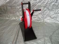PVDF Hose Reel — custom HDPE fabrication by Polyline