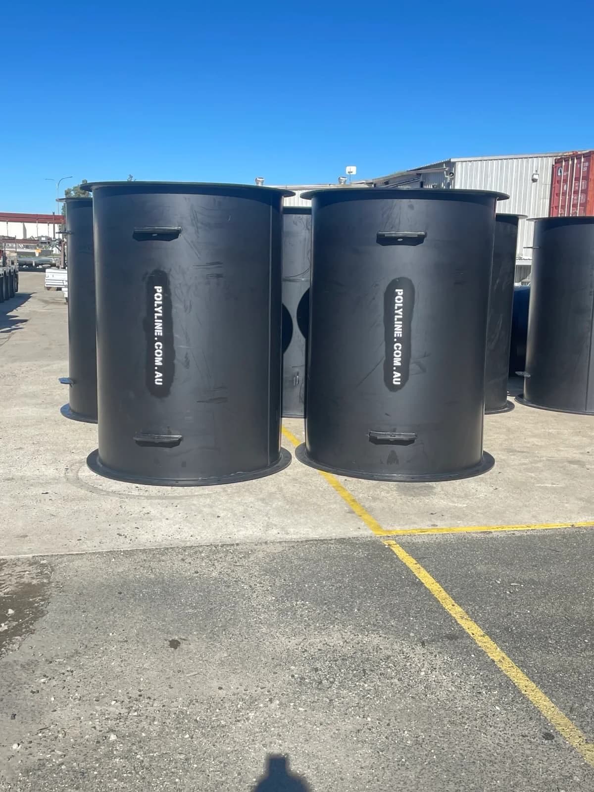 Polyduct pre-formed ducting — site reference 1