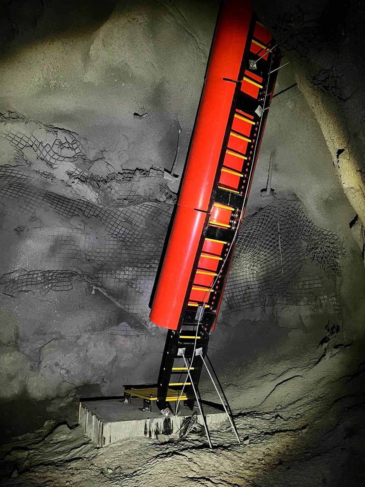 Escapeway in service — emergency egress reference