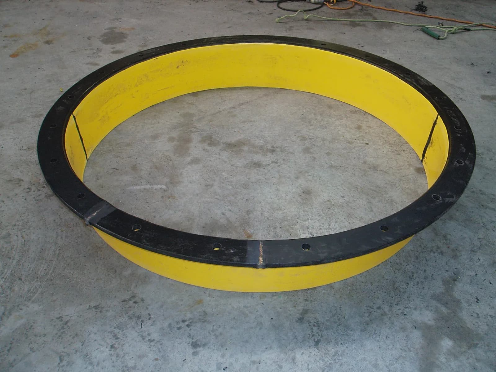 HDPE fan silencer end flanges