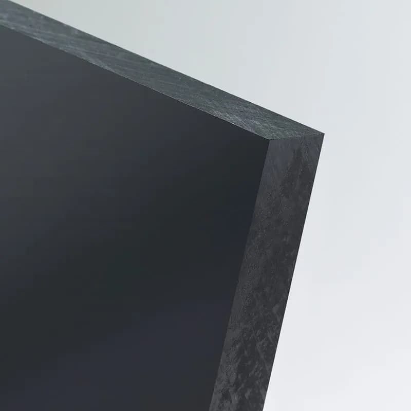Black HDPE PE100 sheet stock — Simona