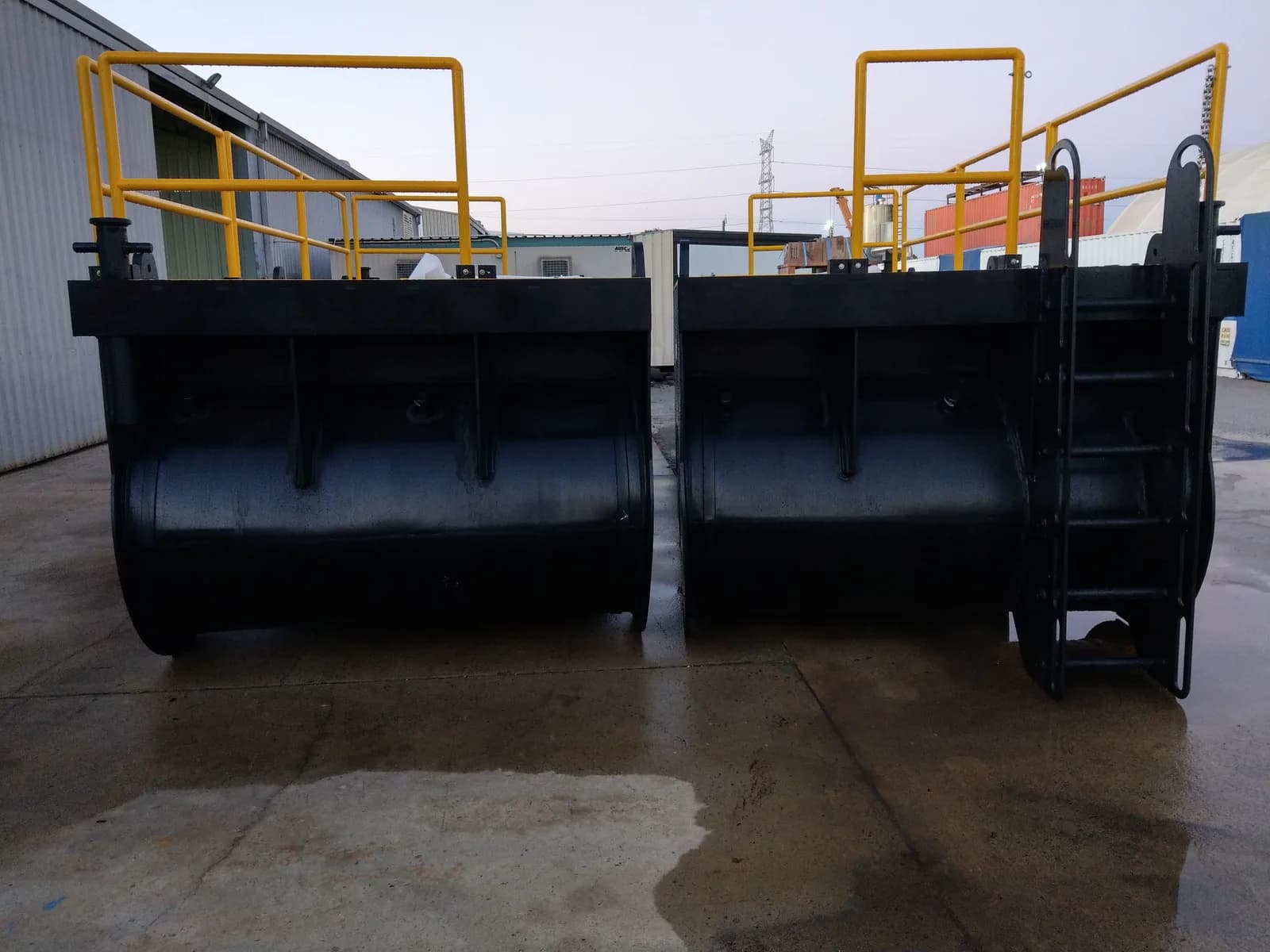 4.7 × 6 m modular pontoon — 15-tonne displacement, view 1