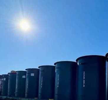Survey buoys loaded for site delivery