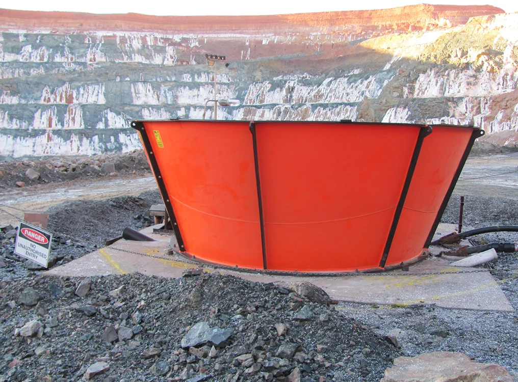 HDPE intake vasse / bellmouth cone